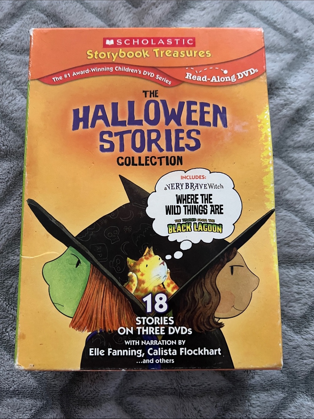 Scholastic Halloween Stories Collection DVD Set - Orange, Black, Green